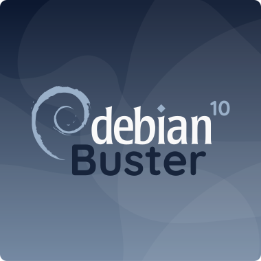 Debian 10 Logo